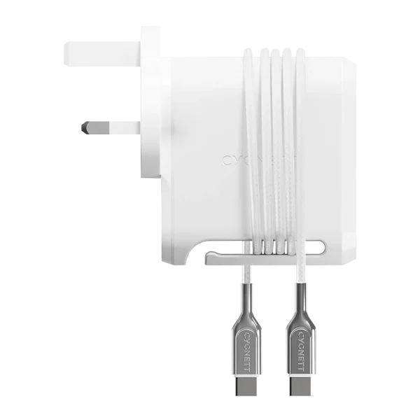 Cygnett PowerMaxx 70W Dual Port GaN Wall Charger
