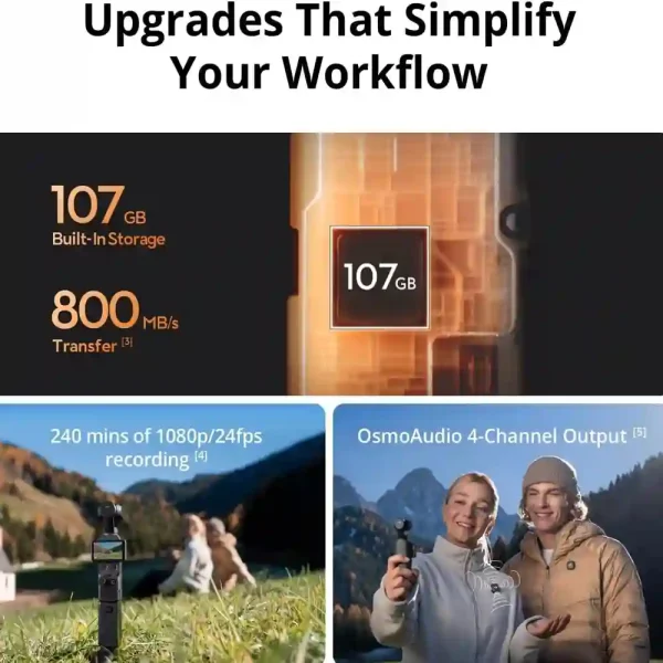 DJI Osmo Pocket 4 Creator Combo
