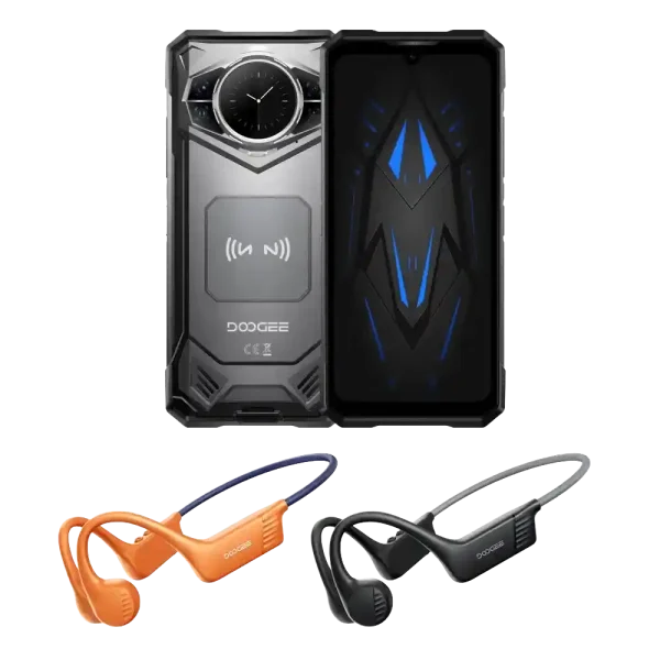 Doogee S200 VIP Edition with Free Waterproof Headphones Gift Bundle