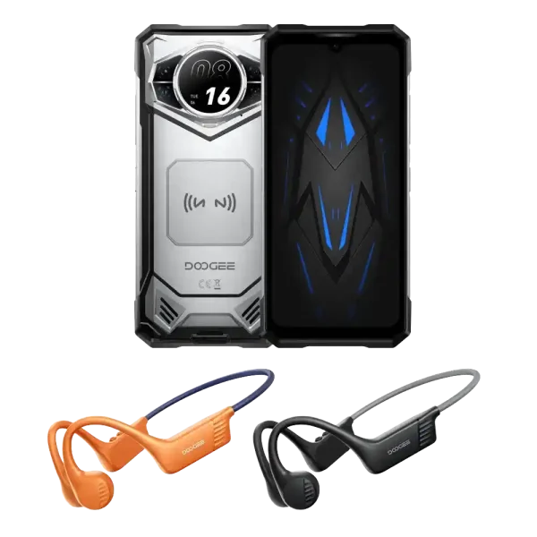 Doogee S200 VIP Edition with Free Waterproof Headphones Gift Bundle